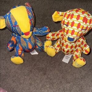 Lion King Colorful Patterned Plush Toy Set